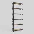 Longspan Metal Shelving - 4200mm High - Add-On Bay - Particleboard Shelf
