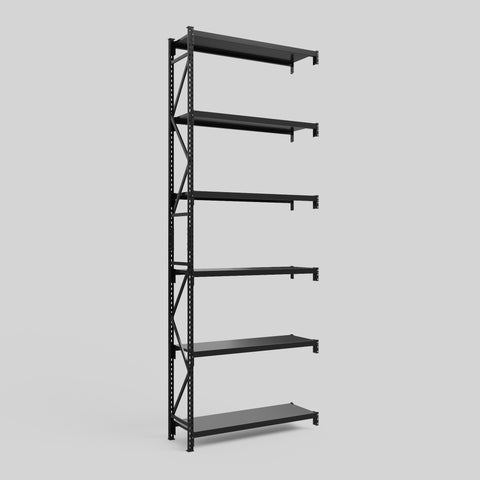 Longspan Metal Shelving - 4200mm High - Add-On Bay - Steel Shelf