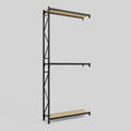 Longspan Metal Shelving - 4200mm High - Add-On Bay - Particleboard Shelf