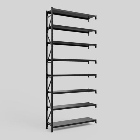 Longspan Metal Shelving - 4200mm High - Add-On Bay - Steel Shelf