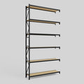 Longspan Metal Shelving - 4200mm High - Add-On Bay - Particleboard Shelf