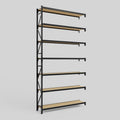 Longspan Metal Shelving - 4200mm High - Add-On Bay - Particleboard Shelf