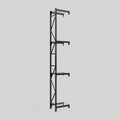 Longspan Metal Shelving - 4200mm High - Add-On Bay - Mesh Shelf