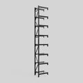 Longspan Metal Shelving - 4200mm High - Add-On Bay - Mesh Shelf