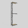 Longspan Metal Shelving - 4200mm High - Add-On Bay - Particleboard Shelf