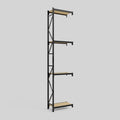 Longspan Metal Shelving - 4200mm High - Add-On Bay - Particleboard Shelf