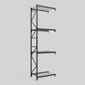 Longspan Metal Shelving - 4200mm High - Add-On Bay - Mesh Shelf