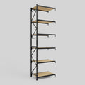 Longspan Metal Shelving - 4200mm High - Add-On Bay - Particleboard Shelf