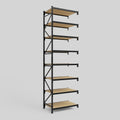 Longspan Metal Shelving - 4200mm High - Add-On Bay - Particleboard Shelf