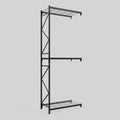 Longspan Metal Shelving - 4200mm High - Add-On Bay - Mesh Shelf
