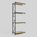 Longspan Metal Shelving - 4200mm High - Add-On Bay - Particleboard Shelf