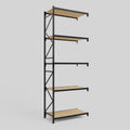 Longspan Metal Shelving - 4200mm High - Add-On Bay - Particleboard Shelf