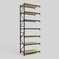 Longspan Metal Shelving - 4200mm High - Add-On Bay - Particleboard Shelf