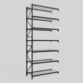 Longspan Metal Shelving - 4200mm High - Add-On Bay - Mesh Shelf