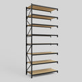 Longspan Metal Shelving - 4200mm High - Add-On Bay - Particleboard Shelf