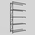 Longspan Metal Shelving - 4200mm High - Add-On Bay - Mesh Shelf