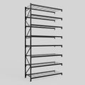 Longspan Metal Shelving - 4200mm High - Add-On Bay - Mesh Shelf