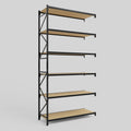 Longspan Metal Shelving - 4200mm High - Add-On Bay - Particleboard Shelf