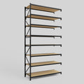 Longspan Metal Shelving - 4200mm High - Add-On Bay - Particleboard Shelf