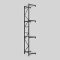 Longspan Metal Shelving - 4200mm High - Add-On Bay - Mesh Shelf