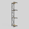 Longspan Metal Shelving - 4200mm High - Add-On Bay - Particleboard Shelf