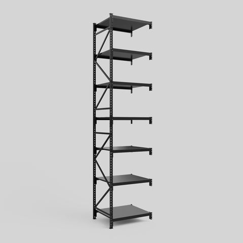 Longspan Metal Shelving - 4200mm High - Add-On Bay - Steel Shelf