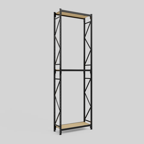 Longspan Metal Shelving - 4200mm High - Full Bay - Particleboard Shelf