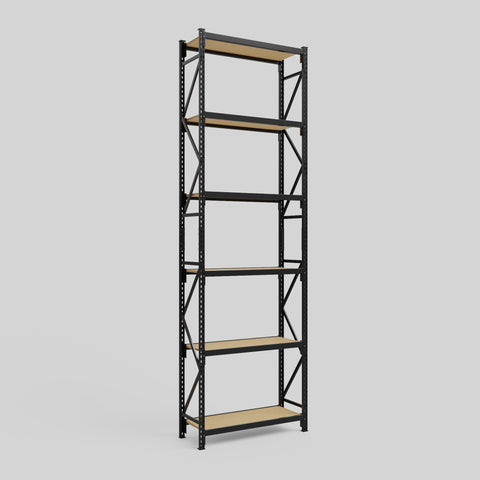 Longspan Metal Shelving - 4200mm High - Full Bay - Particleboard Shelf