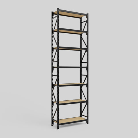 Longspan Metal Shelving - 4200mm High - Full Bay - Particleboard Shelf