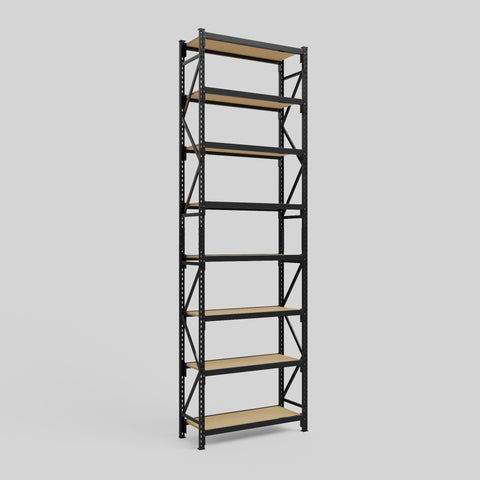 Longspan Metal Shelving - 4200mm High - Full Bay - Particleboard Shelf