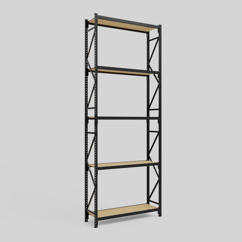 Longspan Metal Shelving - 4200mm High - Full Bay - Particleboard Shelf