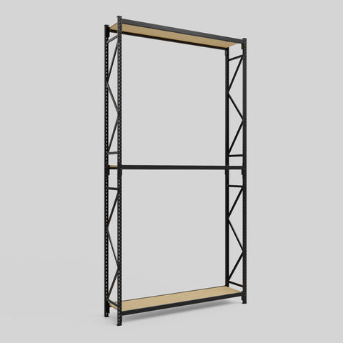 Longspan Metal Shelving - 4200mm High - Full Bay - Particleboard Shelf