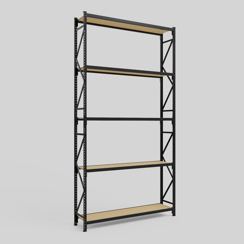 Longspan Metal Shelving - 4200mm High - Full Bay - Particleboard Shelf