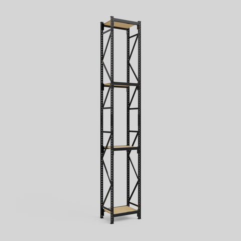 Longspan Metal Shelving - 4200mm High - Full Bay - Particleboard Shelf