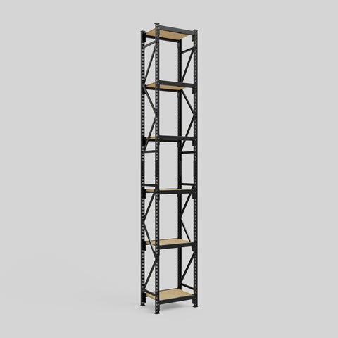 Longspan Metal Shelving - 4200mm High - Full Bay - Particleboard Shelf
