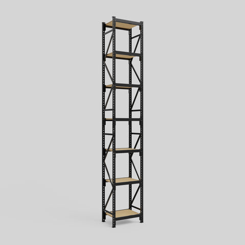 Longspan Metal Shelving - 4200mm High - Full Bay - Particleboard Shelf