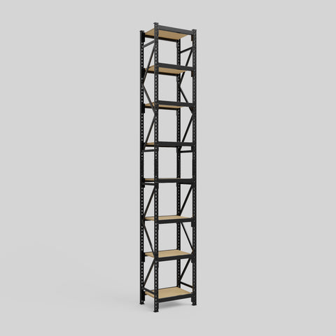 Longspan Metal Shelving - 4200mm High - Full Bay - Particleboard Shelf