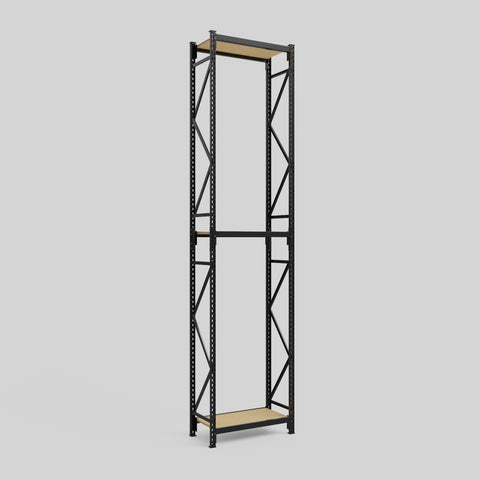 Longspan Metal Shelving - 4200mm High - Full Bay - Particleboard Shelf