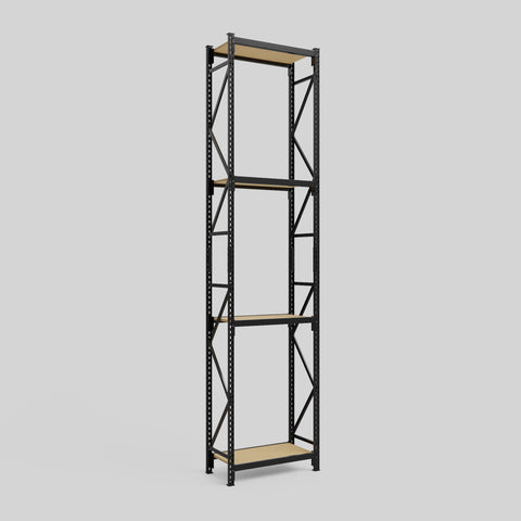 Longspan Metal Shelving - 4200mm High - Full Bay - Particleboard Shelf