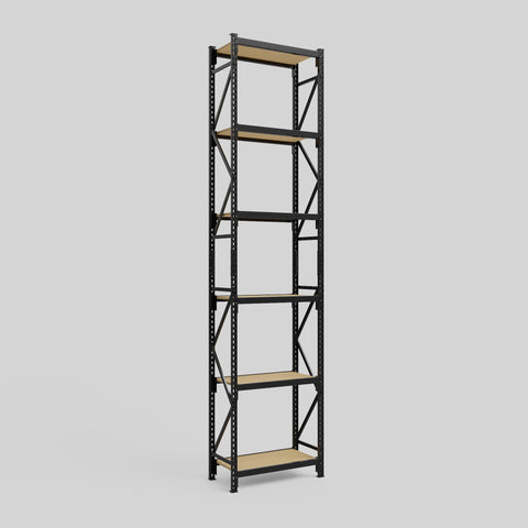 Longspan Metal Shelving - 4200mm High - Full Bay - Particleboard Shelf