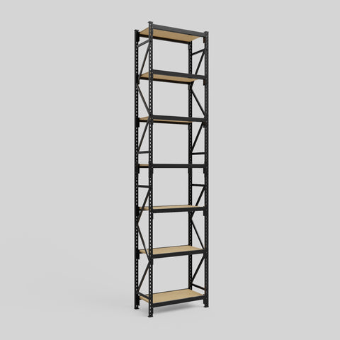 Longspan Metal Shelving - 4200mm High - Full Bay - Particleboard Shelf