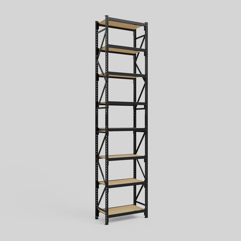 Longspan Metal Shelving - 4200mm High - Full Bay - Particleboard Shelf