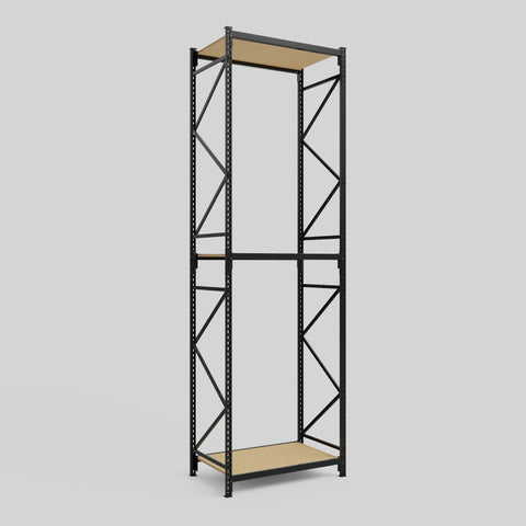 Longspan Metal Shelving - 4200mm High - Full Bay - Particleboard Shelf