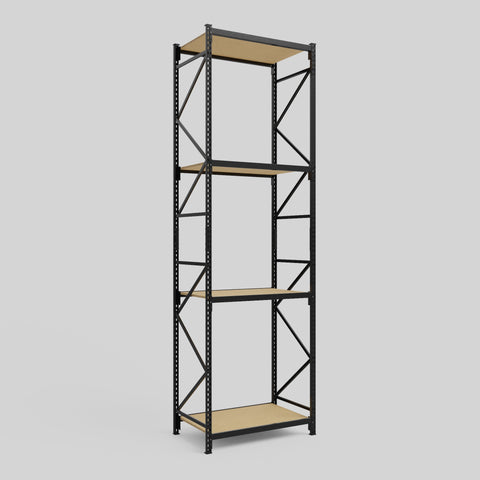 Longspan Metal Shelving - 4200mm High - Full Bay - Particleboard Shelf