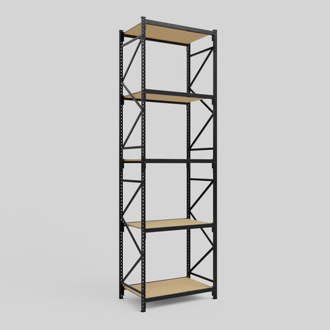 Longspan Metal Shelving - 4200mm High - Full Bay - Particleboard Shelf