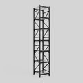 Longspan Metal Shelving - 4200mm High - Full Bay - Mesh Shelf