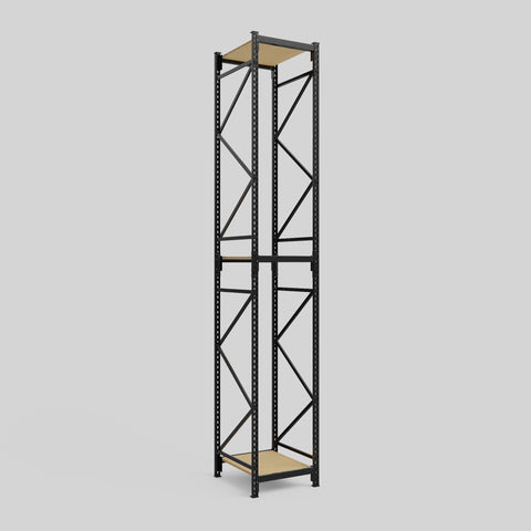 Longspan Metal Shelving - 4200mm High - Full Bay - Particleboard Shelf
