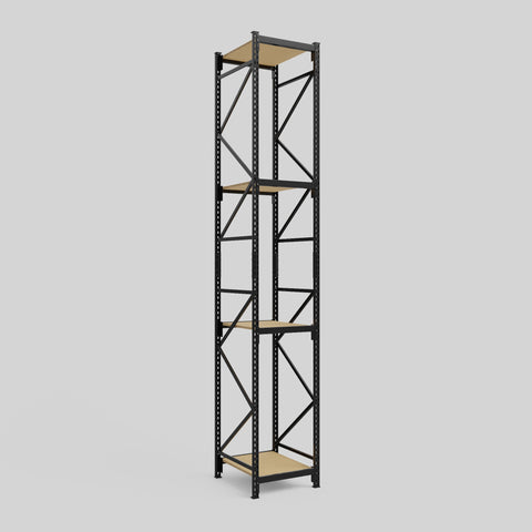 Longspan Metal Shelving - 4200mm High - Full Bay - Particleboard Shelf