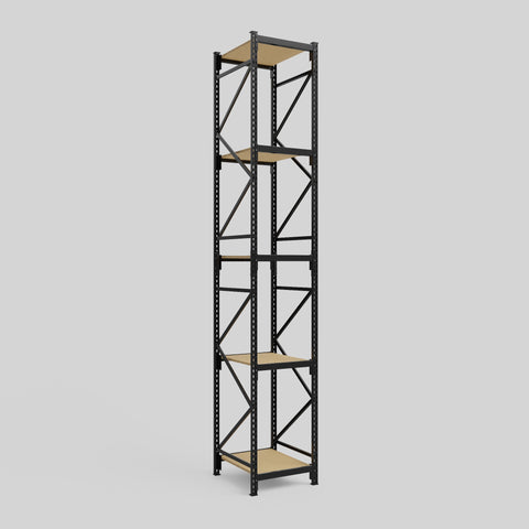 Longspan Metal Shelving - 4200mm High - Full Bay - Particleboard Shelf