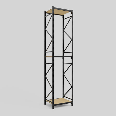Longspan Metal Shelving - 4200mm High - Full Bay - Particleboard Shelf